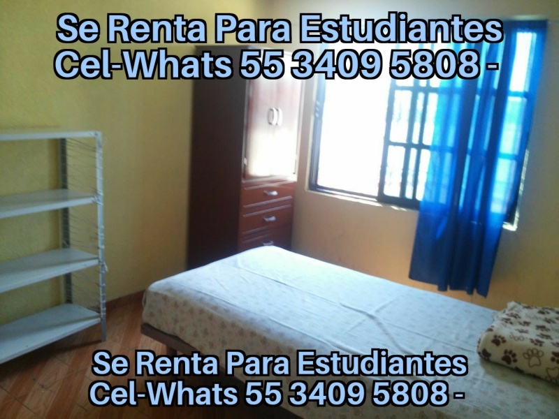 Cuartos para estudiantes; se rentan habitaciones para estudiantes; renta de recamaras para estudiantes; departamentos para estudiantes; alojamiento para estudiantes en renta;